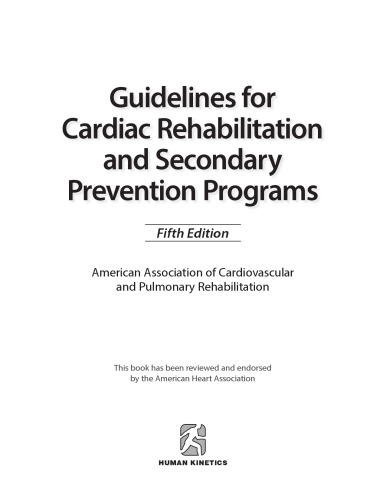 ﻿دستورالعمل برنامه های توانبخشی قلبی و پیشگیری ثانویه