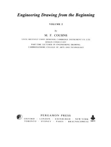 ﻿نقشه مهندسی از ابتدا. جلد 1