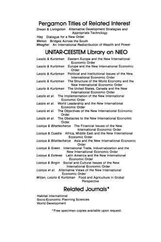 ﻿آفریقا، خاورمیانه و نظم جدید اقتصادی بین المللی
