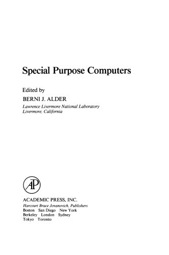 ﻿کامپیوترهای هدف خاص