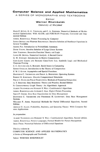 ﻿احتمالات، آمار و تئوری صف. با برنامه های کاربردی علوم کامپیوتر