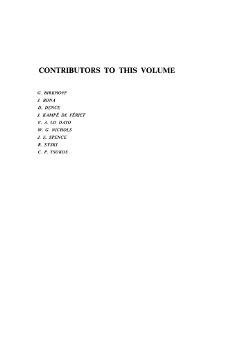 ﻿روش های احتمالی در ریاضیات کاربردی. جلد 3