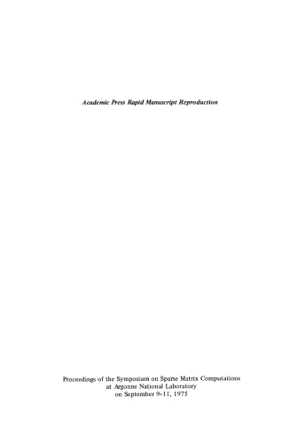 ﻿محاسبات ماتریس پراکنده