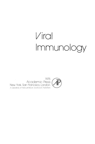 ﻿ایمونولوژی ویروسی و آسیب شناسی ایمنی