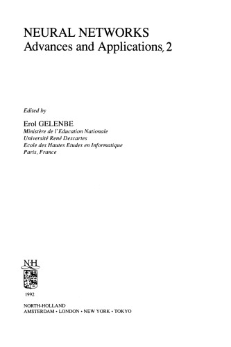 شبکه های عصبی. پیشرفت ها و برنامه های کاربردی