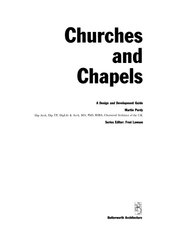 کلیساها و کلیساها. راهنمای طراحی و توسعه