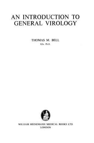 ﻿مقدمه ای بر ویروس شناسی عمومی