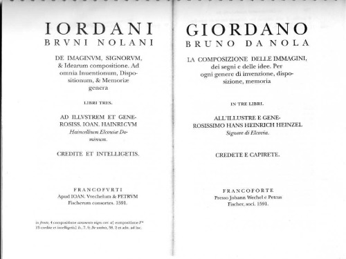 ﻿De-Imaginum-Signorum-et-Idearum Compositione La composizione delle immagini dei segni e delle idee