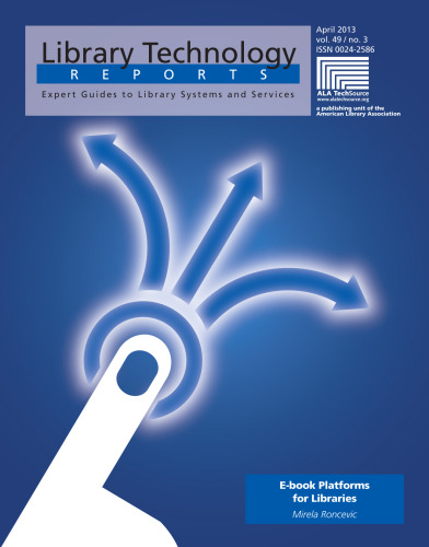 ﻿بسترهای کتاب الکترونیکی برای کتابخانه ها