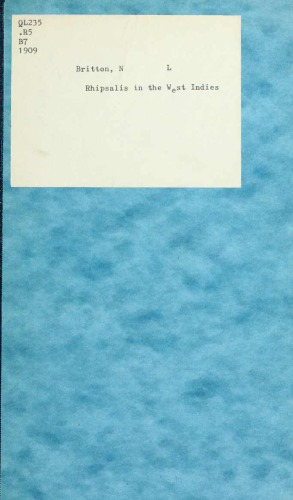 Rhipsalis در غرب هند