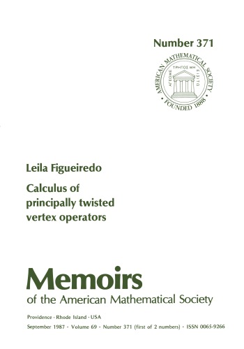 ﻿371
حساب عملگرهای راس اصلی پیچ خورده