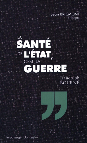 ﻿سلامت دولتی جنگ است