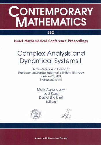 ﻿تجزیه و تحلیل پیچیده و سیستم های دینامیکی II