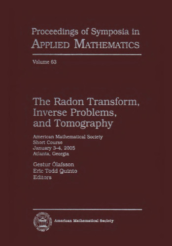 ﻿تبدیل رادون ، مشکلات معکوس و توموگرافی