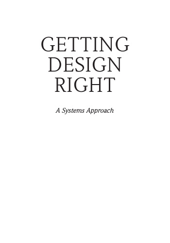 ﻿دریافت طراحی صحیح: رویکرد سیستمی