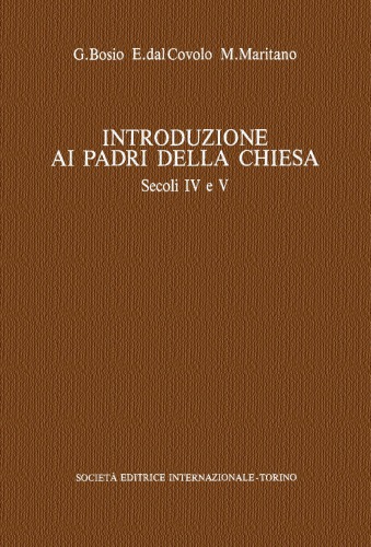مقدمه ای بر پدران کلیسا. قرن چهارم و پنجم