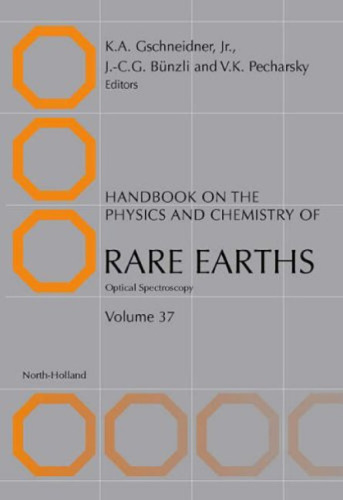 ﻿کتابچه راهنمای فیزیک و شیمی زمین های نادر. VOL.37 طیف سنجی نوری