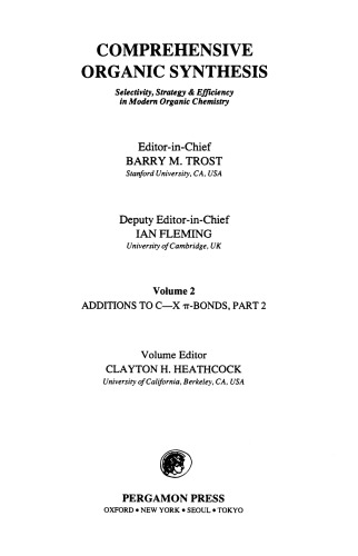 ﻿سنتز جامع آلی، مجموعه 9 جلدی