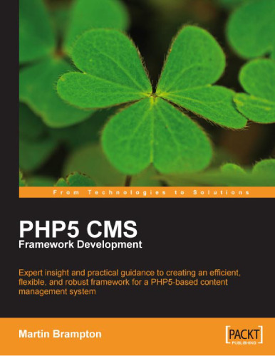 PHP 5 CMS Development Framework