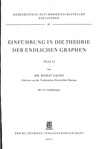 ﻿مقدمه ای بر تئوری نمودارهای محدود، قسمت