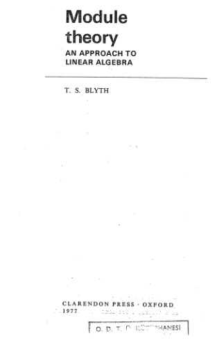 ﻿نظریه ماژول