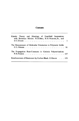 ﻿Fortschritte Der Hochpolymeren-Forschung