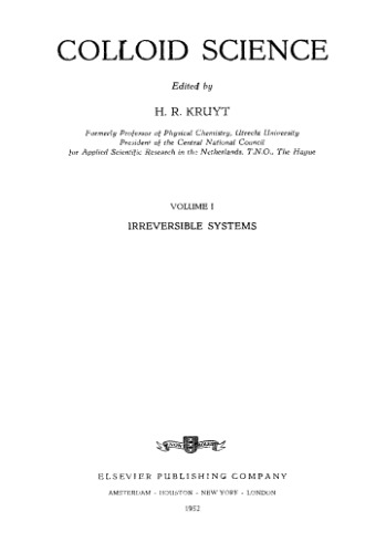 ﻿علوم کلوئیدی سیستم های برگشت ناپذیر