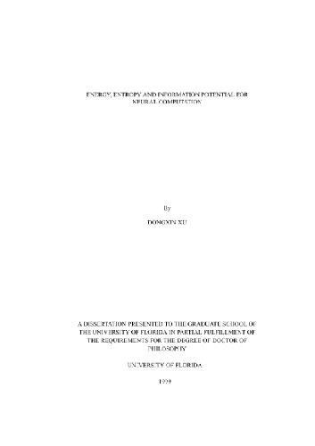 انرژی ، آنتروپی و پتانسیل اطلاعات برای محاسبات عصبی
