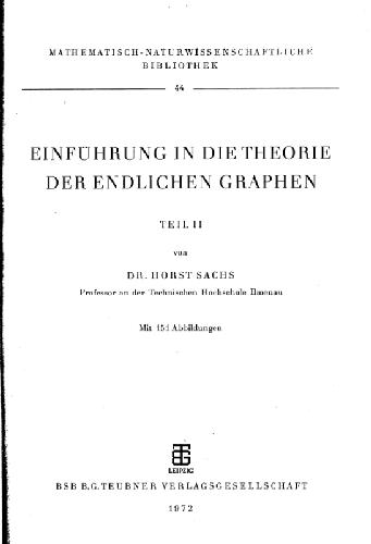 ﻿مقدمه ای بر تئوری نمودارهای محدود، قسمت