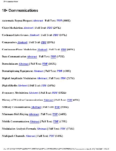 10. ارتباطات