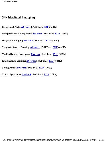 ﻿34. تصویربرداری پزشکی