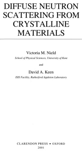 پراکندگی نوترون پراکندگی از مواد بلوری (سری آکسفورد در پراکندگی نوترون در ماده چگالنده ، 14)