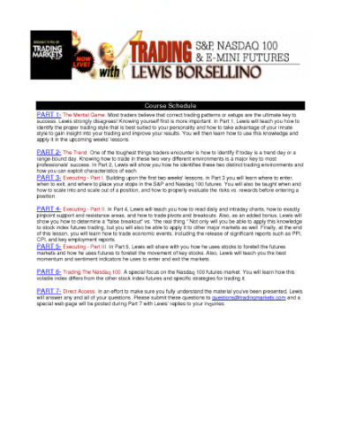 دوره معاملات آینده و تجارت در آینده