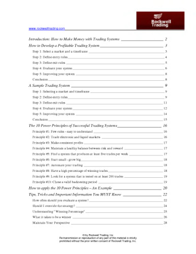 چگونه می توان با سیستم های معاملاتی درآمد کسب کرد