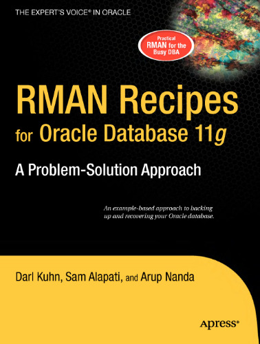 ﻿دستور العمل های RMAN برای پایگاه داده Oracle 11g