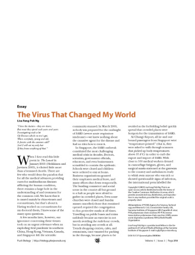 ﻿ویروسی که دنیای من را تغییر داد