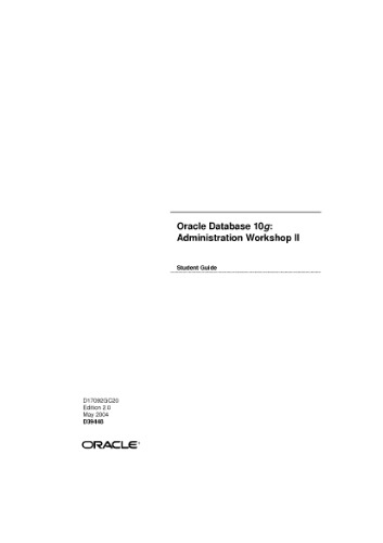 ﻿کارگاه آموزشی مدیریت 10 گرم بانک اطلاعاتی اوراکل