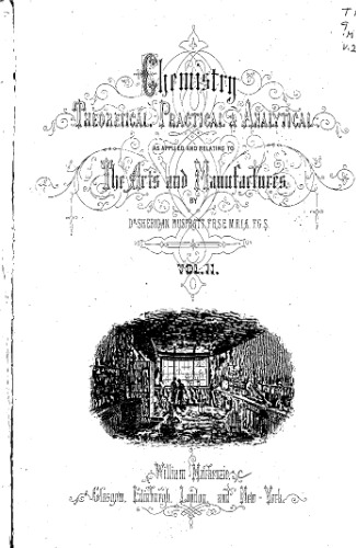 شیمی، نظری، عملی، و تحلیلی