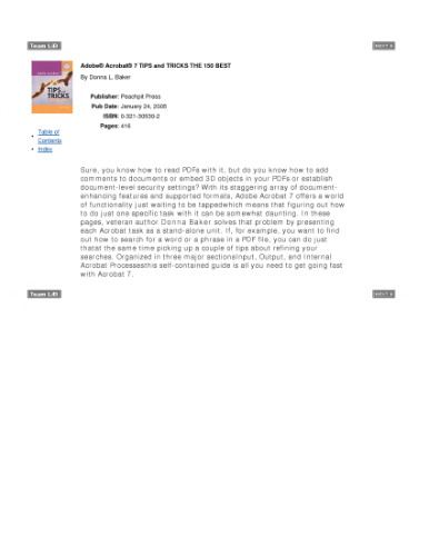 ﻿نکات و نکات Adobe Acrobat 7: 150 بهترین