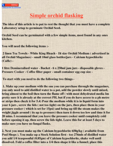 ﻿تکثیر تجاری ارکیده در کشت بافت: روشهای پوسته پوسته شدن بذر