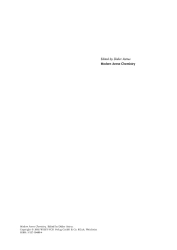 شیمی مدرن آرین: مفاهیم، ​​سنتز و کاربرد