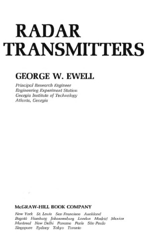 ﻿کتاب رادار، ویرایش سوم