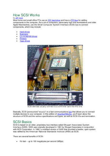 ﻿مراحل و پروتکل های دایره المعارف SCSI A-M (سری ENDL SCSI)