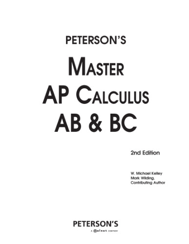 ﻿Master AP Calculus AB، ویرایش سوم ()
