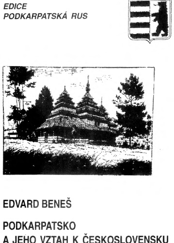 ﻿Podkarpatsko و vztah آن در نزدیکی Ceskoslovensko.