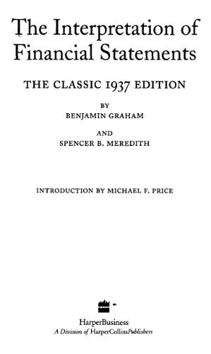 تفسیر صورتهای مالی