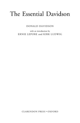 دیویدسون ضروری