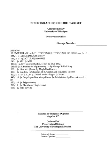 رساله ای در مثلثات