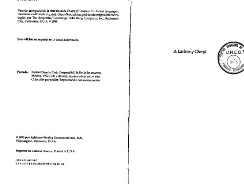 ﻿تئوری محاسبات: زبان های رسمی، خودکار و پیچیدگی