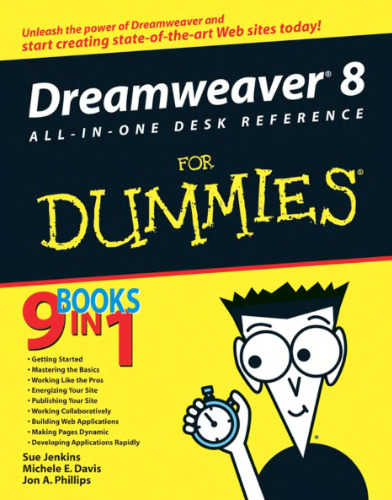مرجع میز کار Dreamweaver 8 All-in-One برای Dummies (برای Dummies (فناوری رایانه))